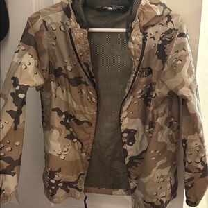 The North Face Brown Windbreaker Jacket